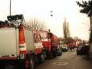 Mezzi di soccorso dei Vigili del Fuoco